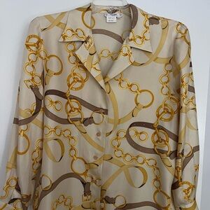 Celine vintage shirt blouse size 44